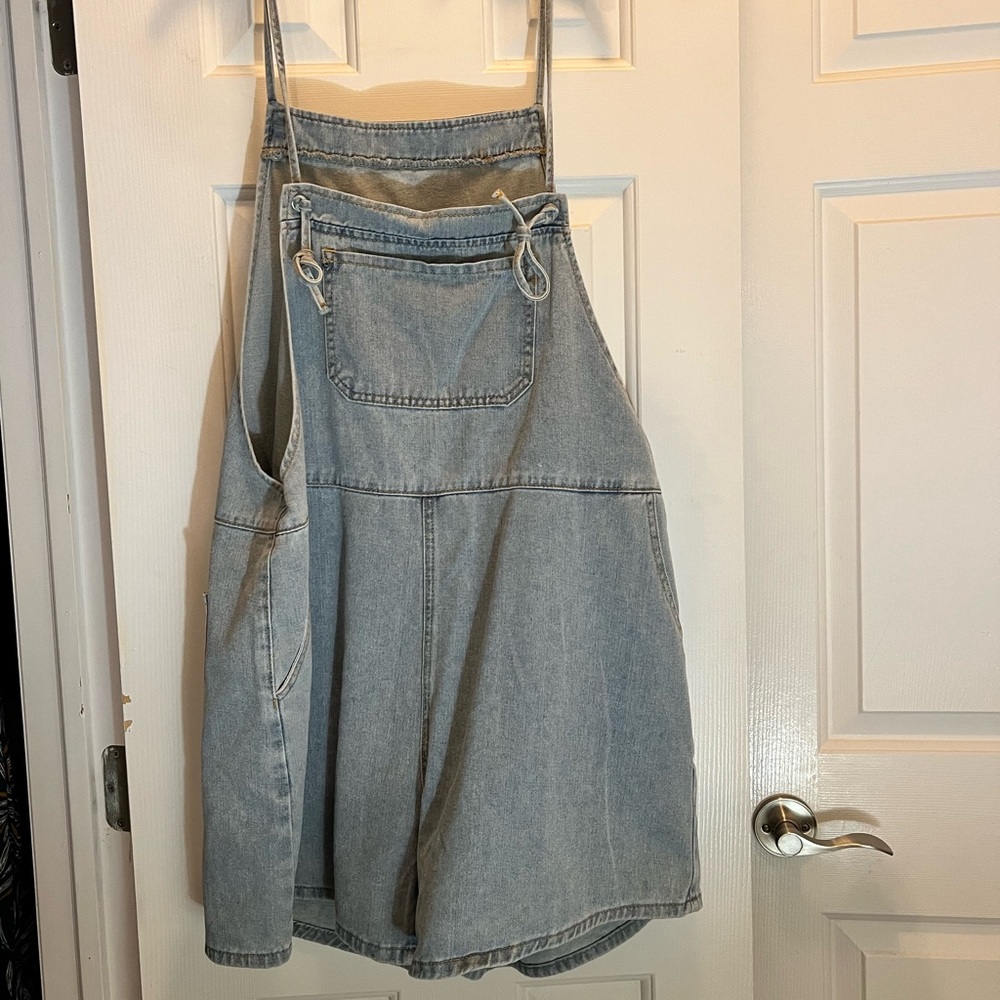 Denim Overalls